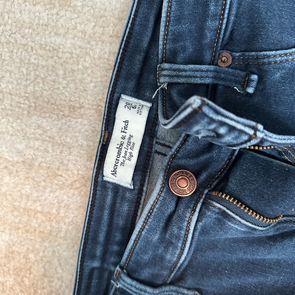 Abrecrombie Jean legging high rise